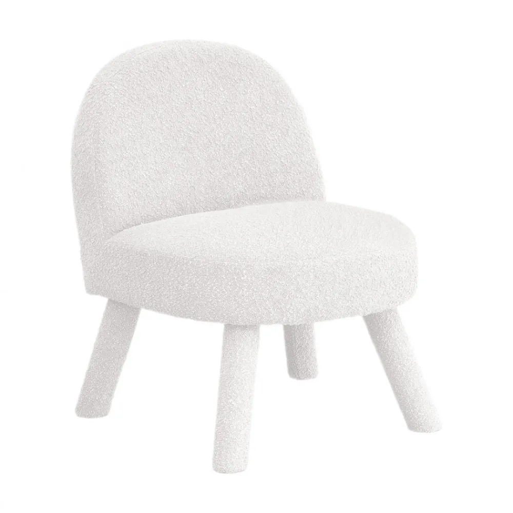 Drawer ABICA Fauteuil en tissu bouclette