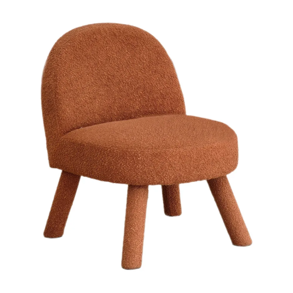 Drawer ABICA Fauteuil en tissu bouclette