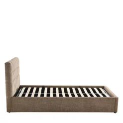 Drawer ACARA Lit coffre matelassé en tissu 160x200cm
