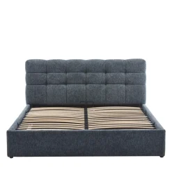 Drawer ACARA Lit coffre matelassé en tissu 160x200cm