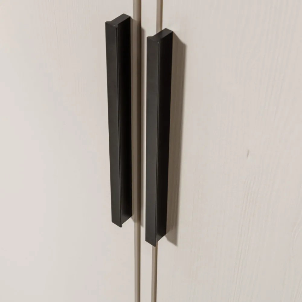 Woood ADAM Armoire 2 portes 1 tiroir en bois