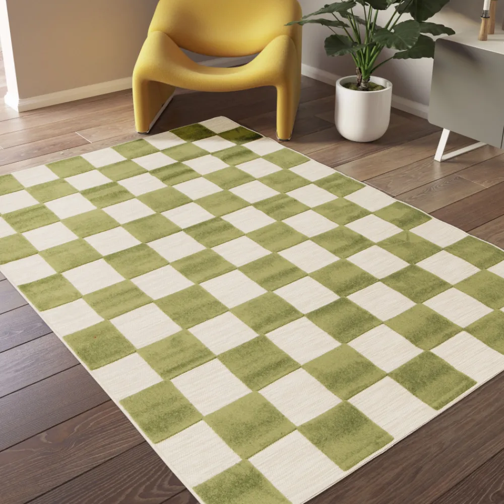 Drawer Addo – Tapis intérieur et extérieur à motif géométrique