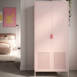 Drawer ADEL Armoire 2 portes en métal H180cm