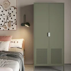 Drawer ADEL Armoire 2 portes en métal H180cm