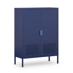 Drawer ADEL Buffet haut 2 portes en métal H110cm