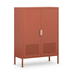 Drawer ADEL Buffet haut 2 portes en métal H110cm