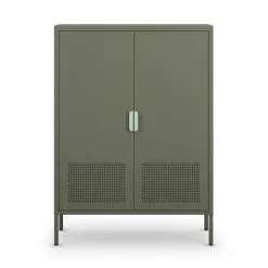 Drawer ADEL Buffet haut 2 portes en métal H110cm