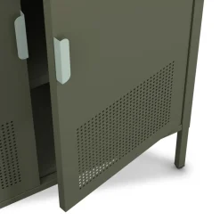 Drawer ADEL Buffet haut 2 portes en métal H110cm