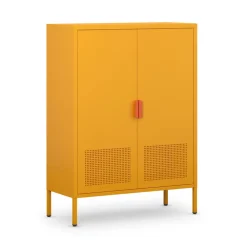 Drawer ADEL Buffet haut 2 portes en métal H110cm