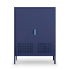 Drawer ADEL Buffet haut 2 portes en métal H110cm