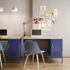 Drawer ADEL Bureau 1 porte en métal L120cm