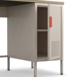 Drawer ADEL Bureau 1 porte en métal L120cm