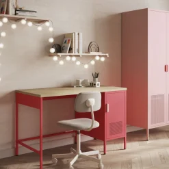 Drawer ADEL Bureau 1 porte en métal L120cm