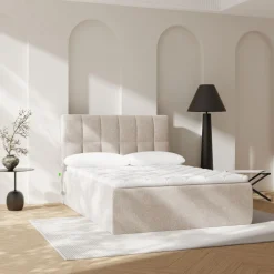 Drawer AIR NEST Lit complet compressé boxspring en tissu 140x190cm