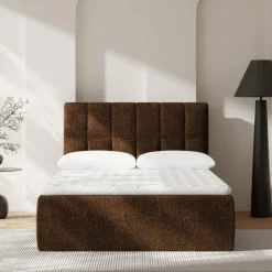 Drawer AIR NEST Lit complet compressé boxspring en tissu 140x190cm
