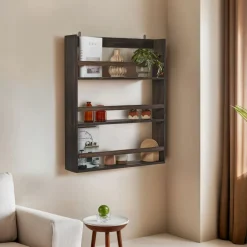Drawer AKI Étagère murale en bois L73cm
