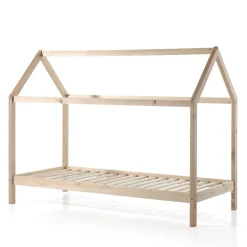 Enfant No name ALAPI Lit enfant cabane 1 tiroir en bois 90x200cm