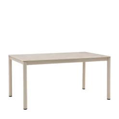 House Nordic ALCUDIA Table à manger 6 personnes en céramique et métal