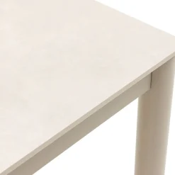 House Nordic ALCUDIA Table à manger 6 personnes en céramique et métal