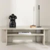 Venture Home ALESUND Meuble TV effet marbre L140cm