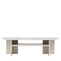 Venture Home ALESUND Meuble TV effet marbre L140cm