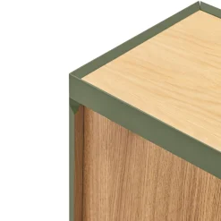 Teulat ARISTA Buffet en bois 3 portes 3 tiroirs L110cm