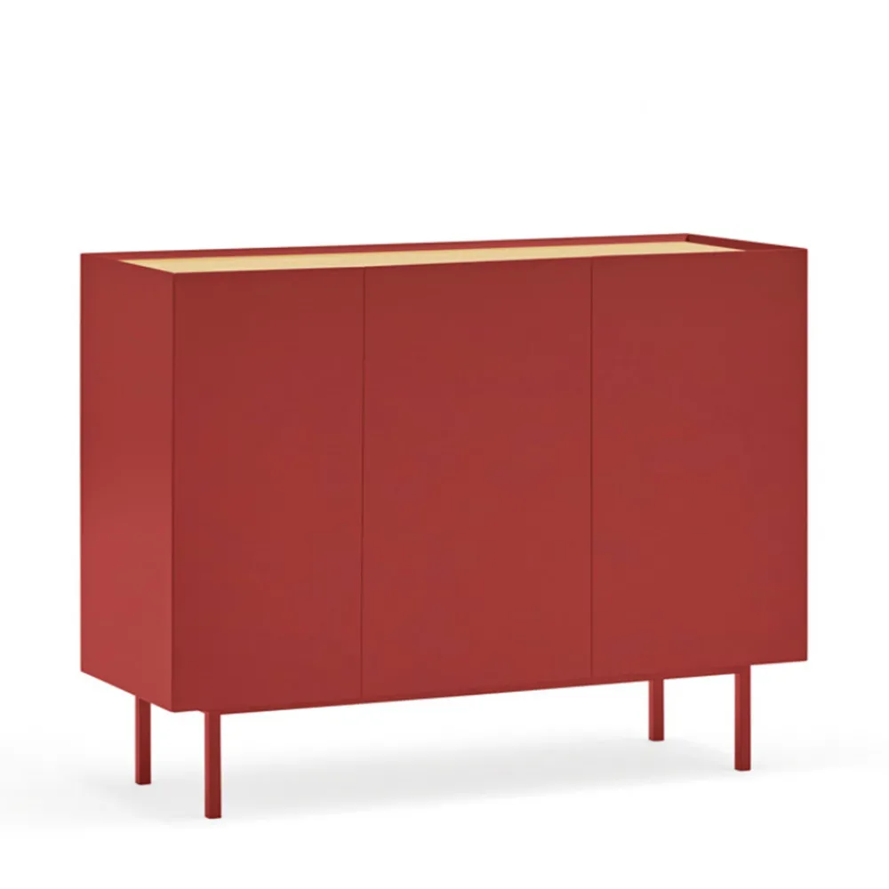 Teulat ARISTA Buffet en bois 3 portes 3 tiroirs L110cm