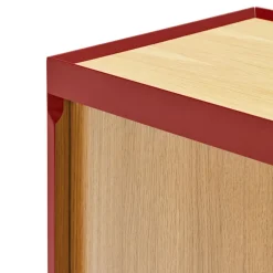 Teulat ARISTA Buffet en bois 3 portes 3 tiroirs L110cm
