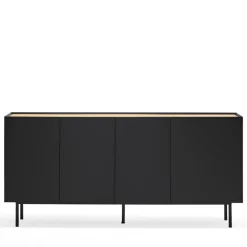 Teulat ARISTA Buffet en bois 4 portes 3 tiroirs L165cm