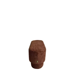 Drawer ARLO Banc arrondie en tissu bouclette L92cm