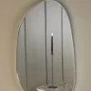 Venture Home ASKERSUND Miroir organique en aluminium 65x40cm