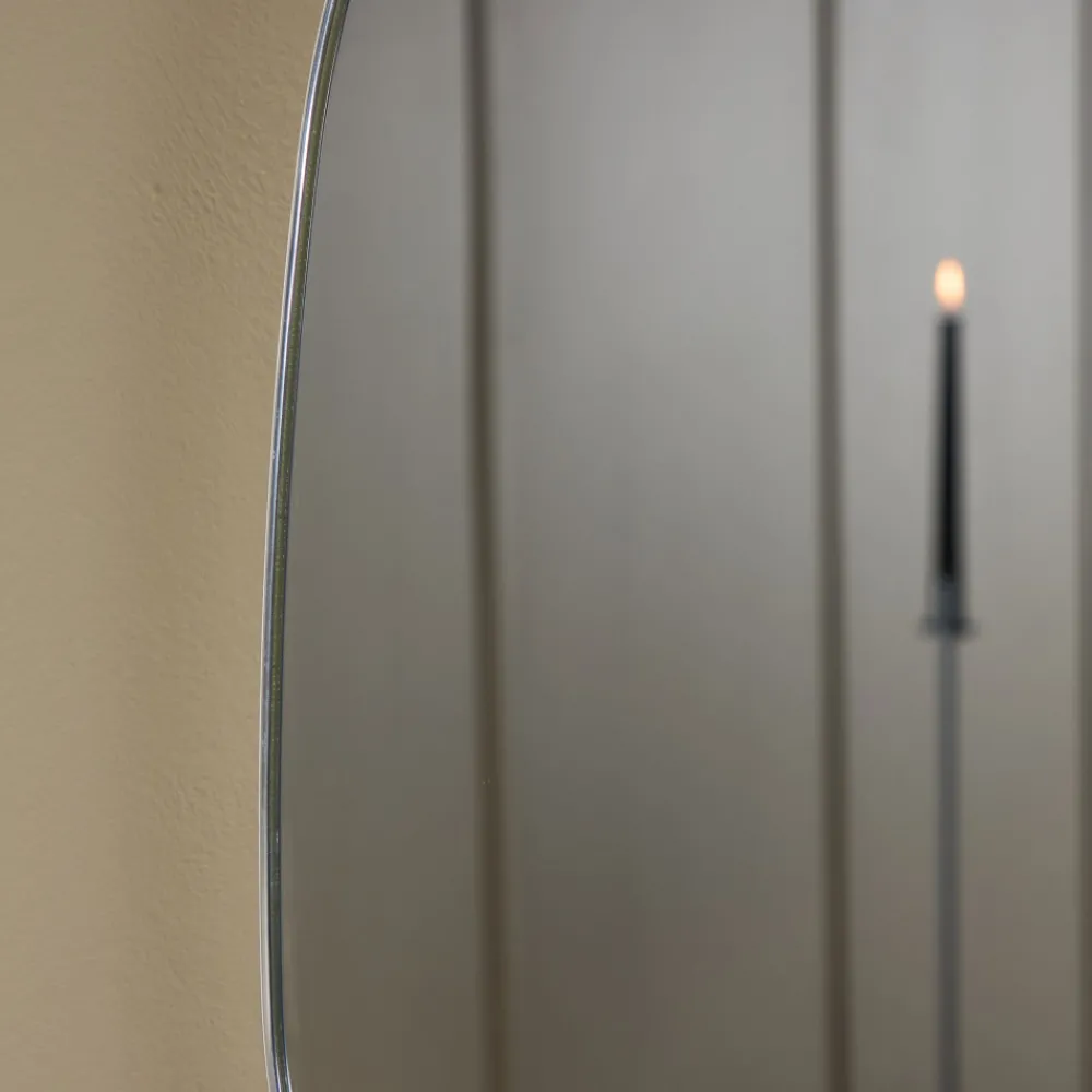 Venture Home ASKERSUND Miroir organique en aluminium 65x40cm