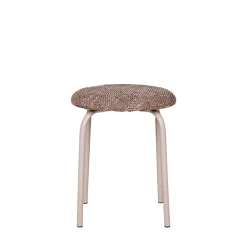 House Nordic ASMARA Tabouret en tissu et métal H43cm