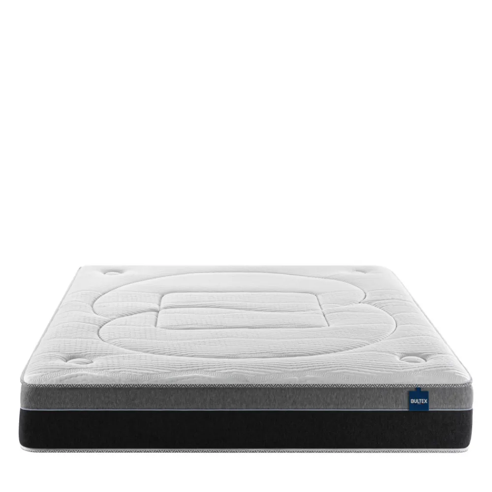 Bultex ASTRION Matelas à ressorts mousse mémoire de forme, accueil enveloppant