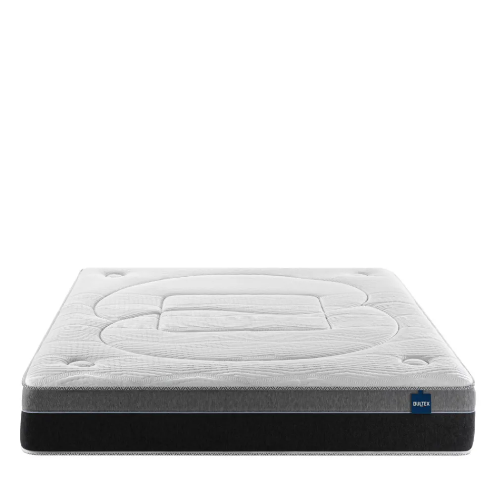 Bultex ASTRION Matelas à ressorts mousse mémoire de forme, accueil enveloppant