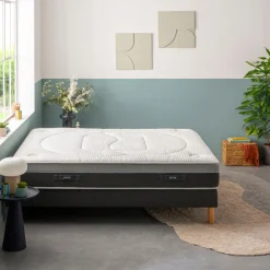 Bultex ASTRION Matelas à ressorts mousse mémoire de forme, accueil enveloppant