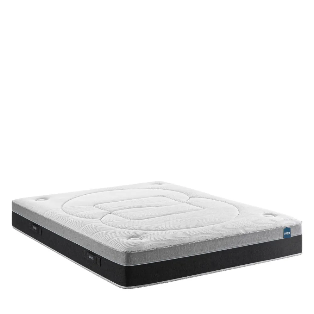 Bultex ASTRION Matelas à ressorts mousse mémoire de forme, accueil enveloppant