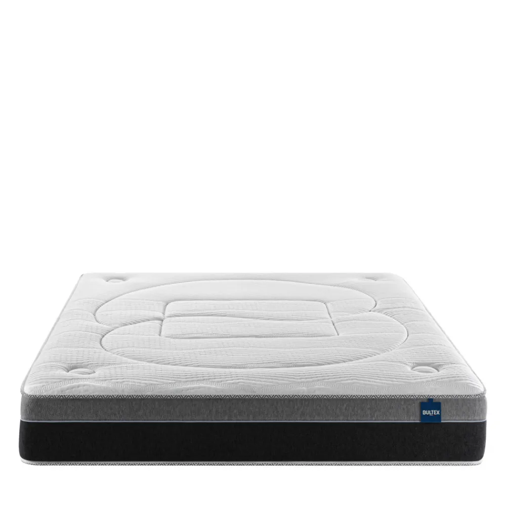 Bultex ASTRION Matelas à ressorts mousse mémoire de forme, accueil enveloppant