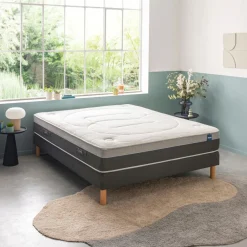 Bultex ASTRION Matelas à ressorts mousse mémoire de forme, accueil enveloppant