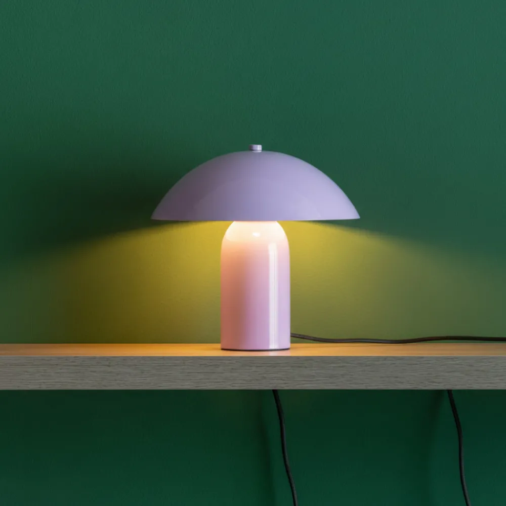 Leitmotiv ASTUTO Lampe à poser champignon en métal