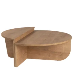 Drawer ASYA Lot de 2 tables basses en bois
