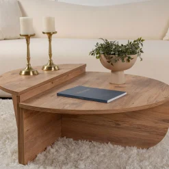 Drawer ASYA Lot de 2 tables basses en bois