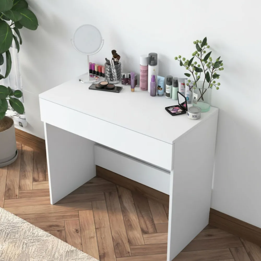 Drawer AURI Coiffeuse 1 tiroir en bois L90cm