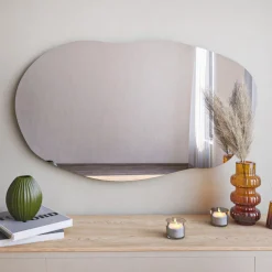 Drawer AURORA Miroir de forme organique 52x89cm