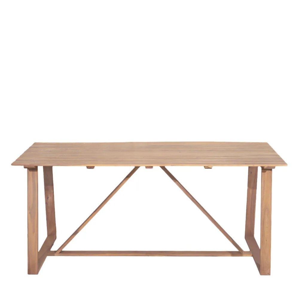 Drawer AVA Table à manger de jardin 6 personnes en bois