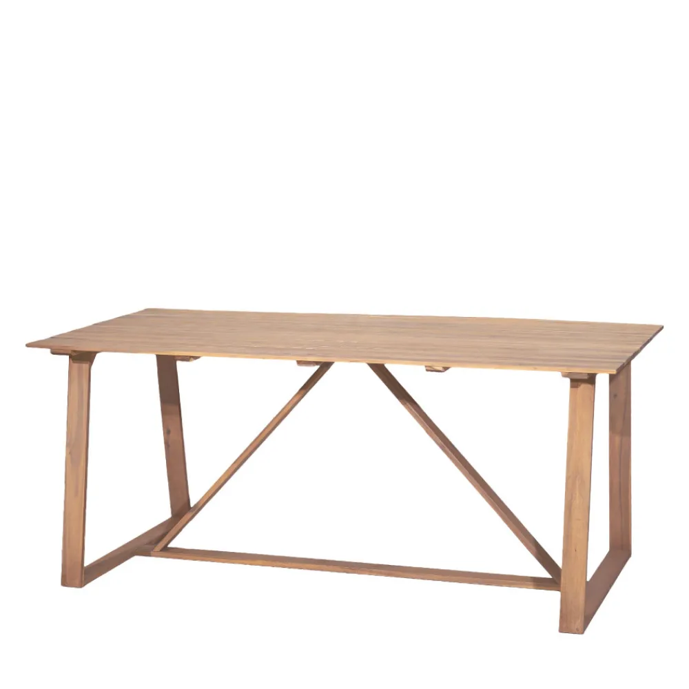 Drawer AVA Table à manger de jardin 6 personnes en bois