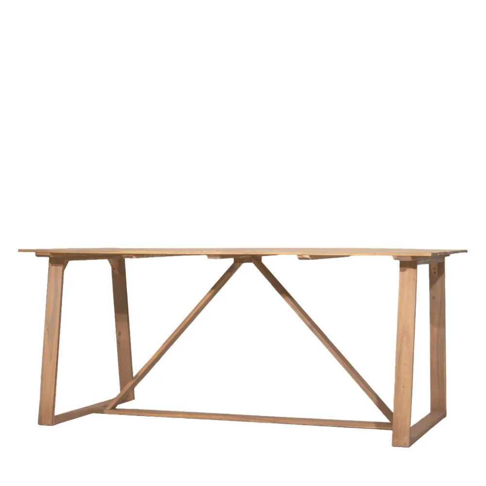 Drawer AVA Table à manger de jardin 6 personnes en bois