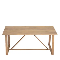 Drawer AVA Table à manger de jardin 6 personnes en bois