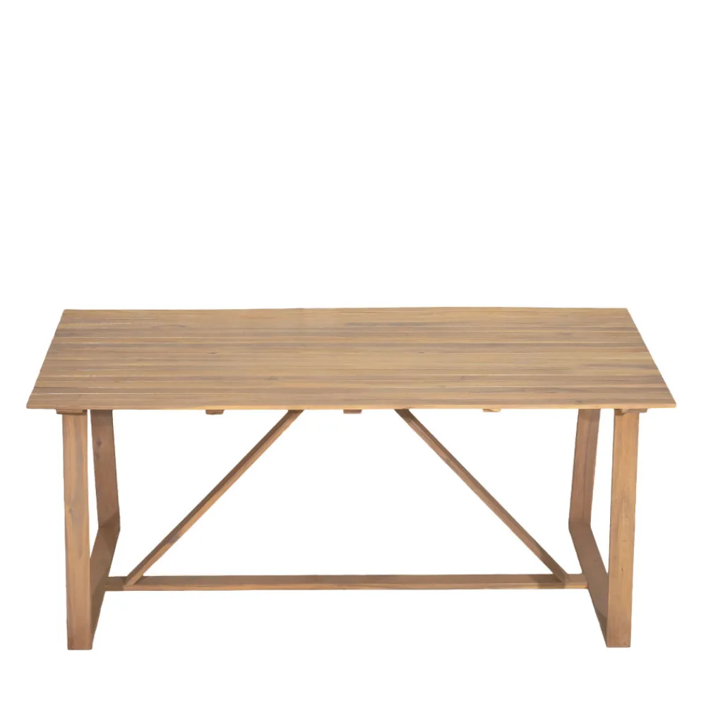 Drawer AVA Table à manger de jardin 6 personnes en bois