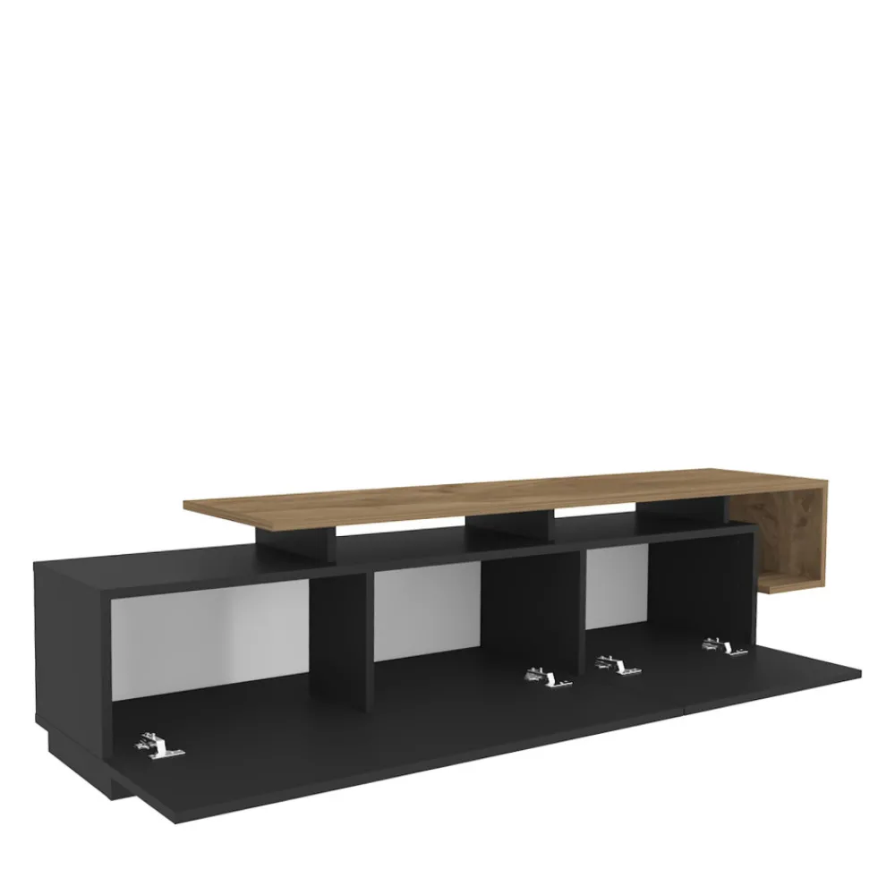 Drawer AXIS Meuble TV 2 portes en bois L180cm